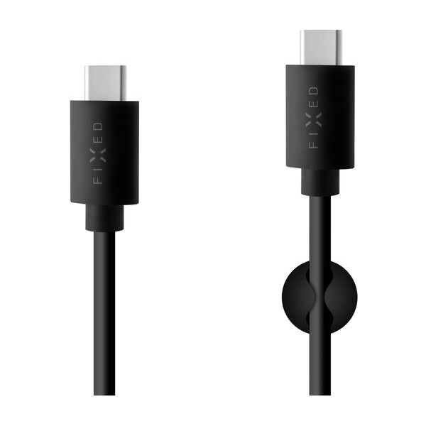 Levně FIXED nabíjecí kabel USB-C - USB-C (PD) 15W černý