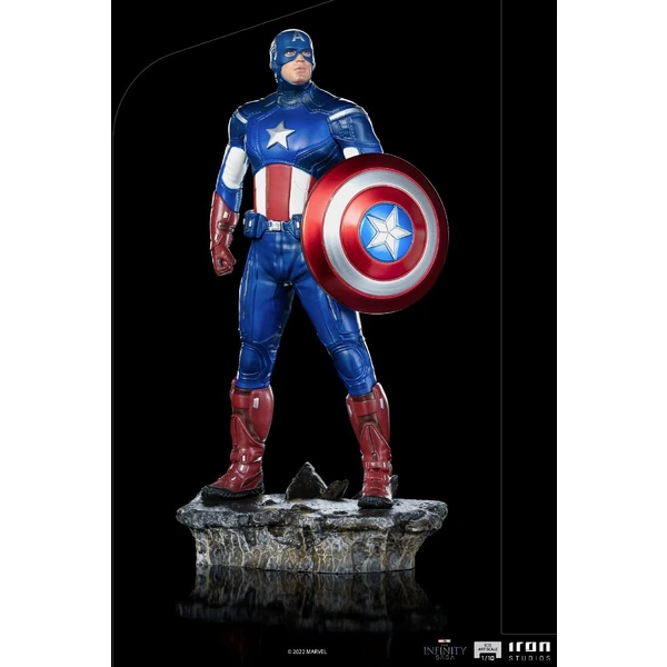 Soška Iron Studios Captain America Battle of NY - The Infinity Saga - BDS Art Scale 1/10 23 cm - Sochy a sošky - Obrázek 7HE0000L01