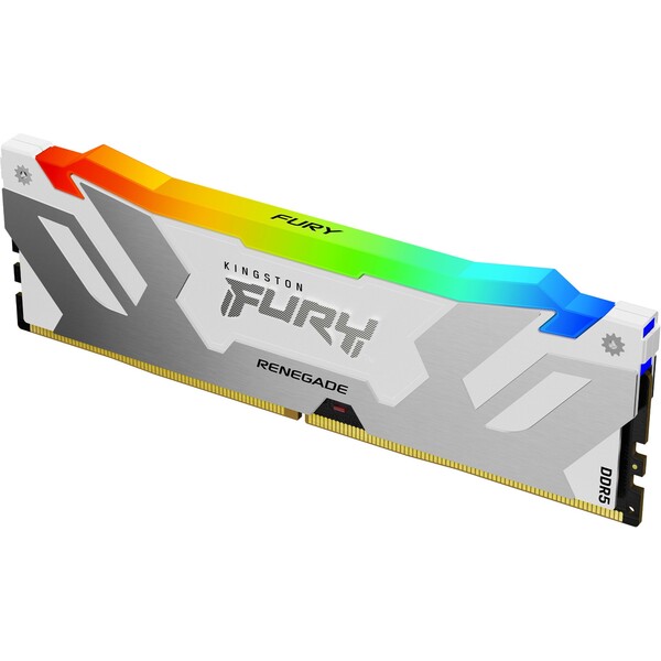 Levně Kingston FURY Renegade RGB White 16GB DDR5 6000 CL32