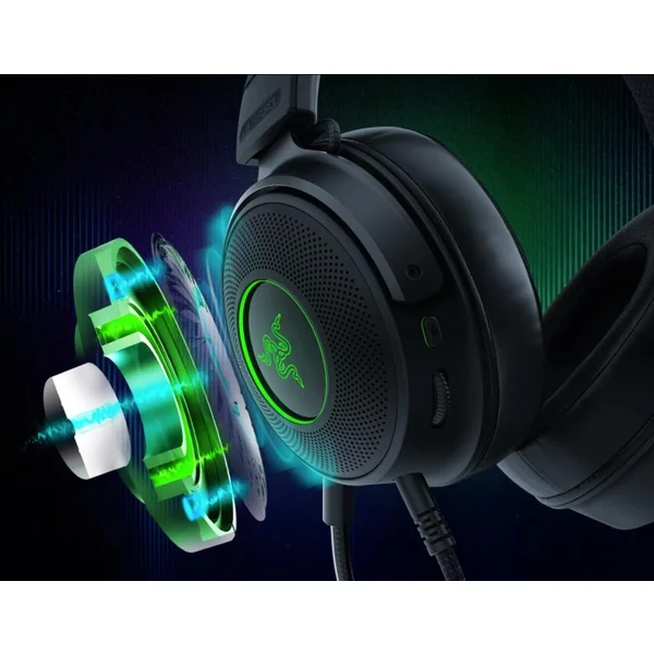Razer Kraken V3 herní sluchátka černá - Sluchátka - Obrázek 7S37100501