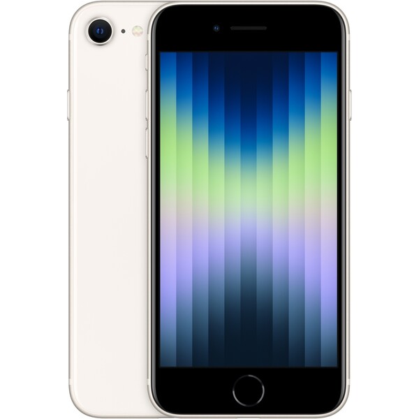 Levně Apple iPhone SE (2022) 64GB hvězdně bílá