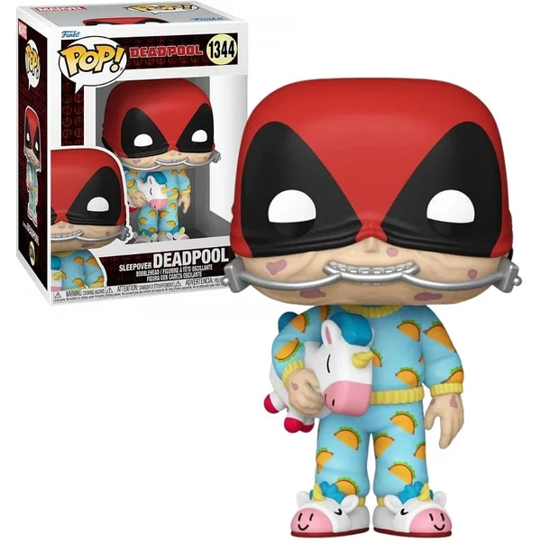 Funko POP! #1344 Marvel: Deadpool Parody - Sleepover Deadpool - Funko POP! - Hlavní obrázek