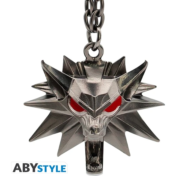 Klíčenka 3D The Witcher - Wolf School Emblem - Klíčenky - Obrázek 814S100501