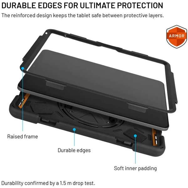 FIXED Rugged Tab Case odolné pouzdro iPad Pro 12.9" (2018-2022)/iPad Air 13" (2024-2026) černé - Pouzdra - Obrázek 828dd663149540198c32d8a184b12a71