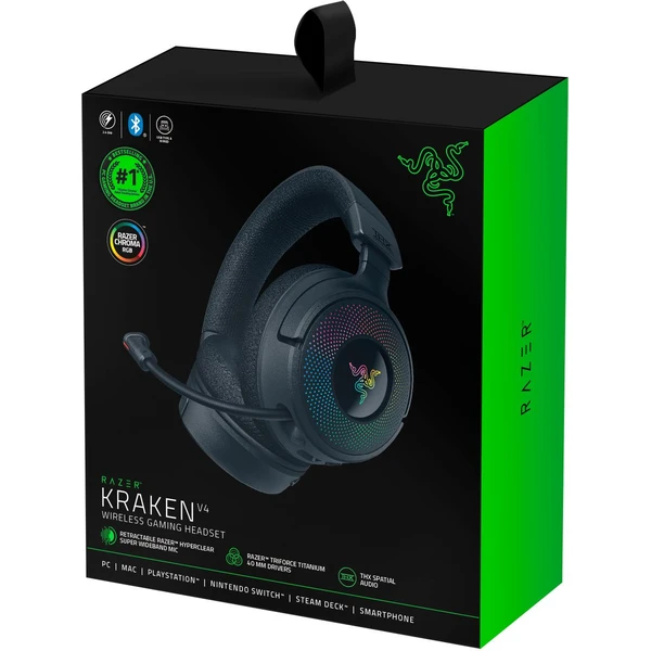 Razer Kraken V4 herní sluchátka černá - Sluchátka - Obrázek 83F9000N01