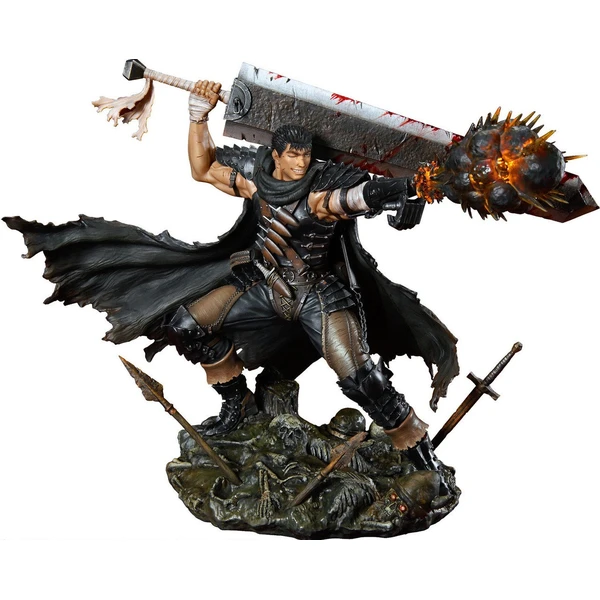 Soška Medicos Entertainment Berserk - Guts Black Swordsman 26 cm - Sochy a sošky - Hlavní obrázek