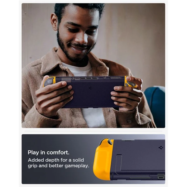 Spigen Nano Pop pouzdro Nintendo Switch 2 tmavě modré - Pouzdra - Obrázek 83c5def7e26e4a82985490d25dc0c4ec