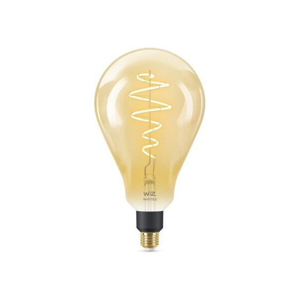 Levně WiZ LED žárovka filament amber E27