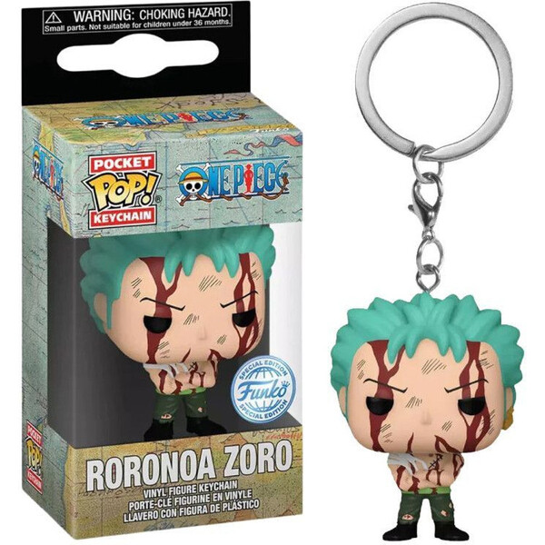 Funko POP! Keychain: One Piece - Zoro 'Nothing Happened'