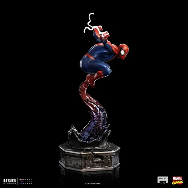 Soška Iron Studios Art Scale 1/10 Spider-man vs Villains - Spider-Man 28 cm - Sochy a sošky - Obrázek 85M7000J01