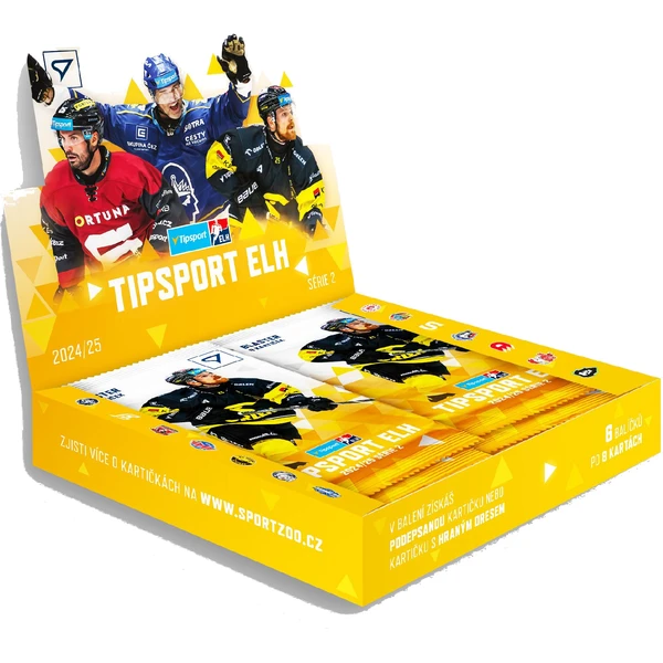 Hokejové karty SportZoo Tipsport ELH 2024/2025 2. série Blaster balíček - Hokejové karty - Obrázek 86QD000J01