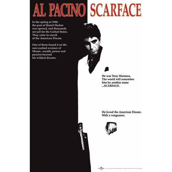 Levně Plakát Scarface - Movie (223)