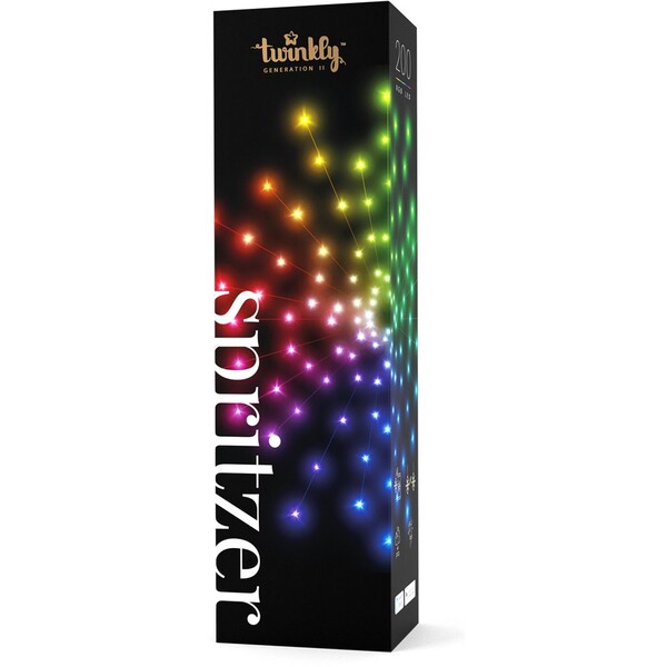 Levně Twinkly Spritzer Multi-Color chytré žárovky 210 ks