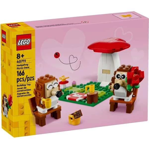 LEGO Iconic 40711 Ježčí rande s piknikem - LEGO - Obrázek 8BSE000J01