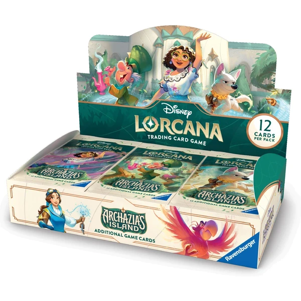 Disney Lorcana: Archazia’s Island - Booster Pack - Disney Lorcana TCG - Obrázek 8EUE000L01