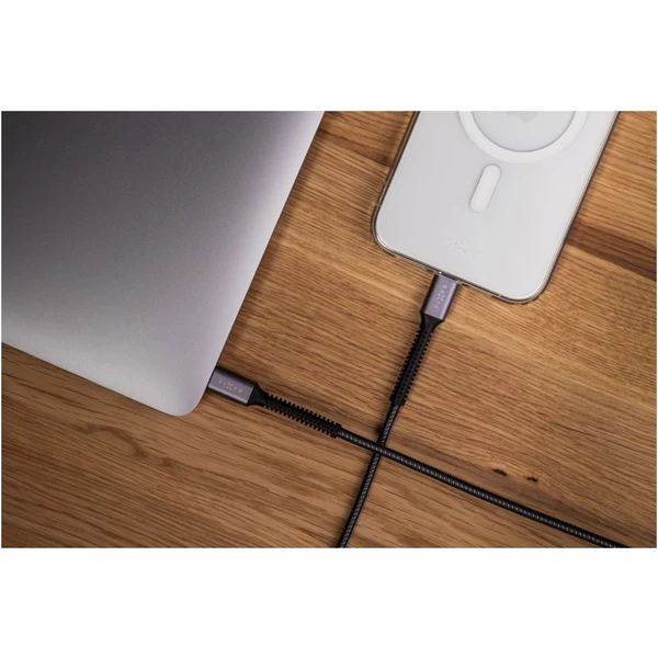 FIXED Armor USB-C/USB-C napájecí kabel 240W 2m šedý - Kabely a redukce - Obrázek 8KI1000O01