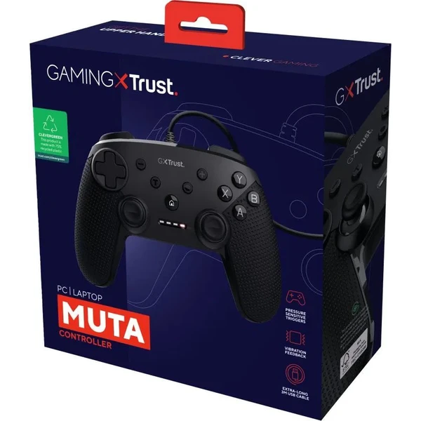 Trust GXT541 Muta drátový herní ovladač černý (PC) - Herní ovladače - Obrázek 8NFE000K01