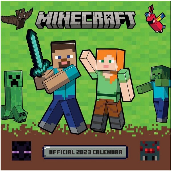 Kalendář Minecraft 2023 (30,5 x 30,5|61 cm)
