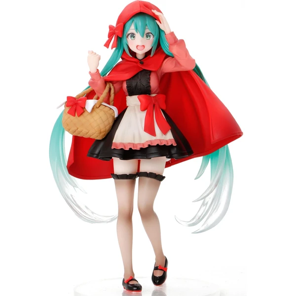 Figurka Taito Prize Hatsune Miku - Miku Little Red Riding Hood (Wonderland) 18 cm - Figurky - Hlavní obrázek