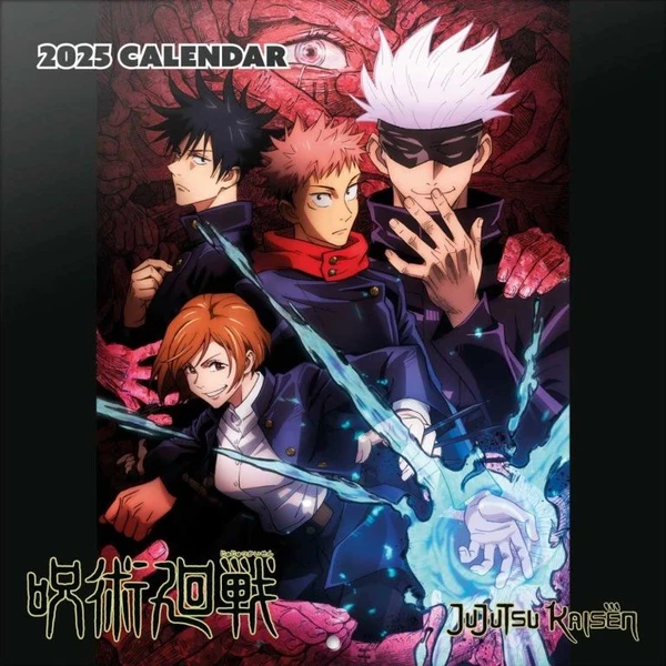 Kalendář Jujutsu Kaisen 2025 - Kalendáře - Hlavní obrázek