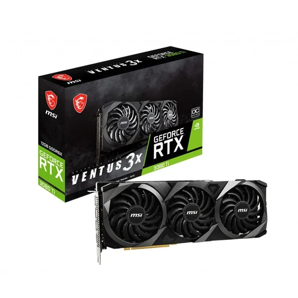 MSI NVIDIA GeForce RTX 3080 Ti VENTUS 3X 12GB LHR - Grafické karty - Obrázek 90KX000501
