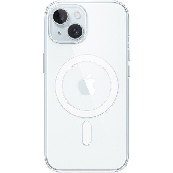 Levně Apple průhledný kryt s MagSafe na iPhone 15 čirý