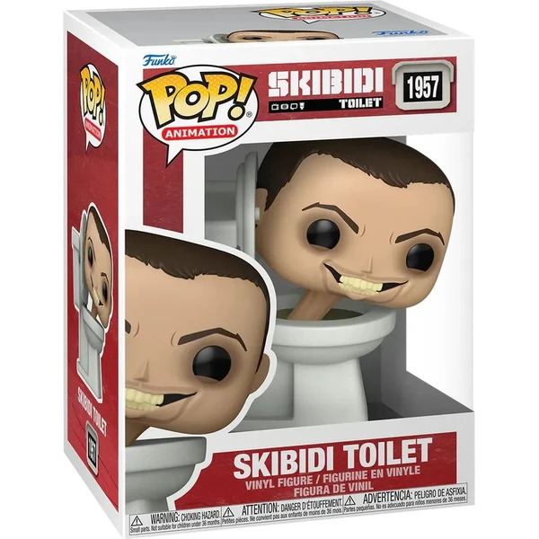 Funko POP! #1957 Animation: Skibidi Toilet - Skibidi Toilet - Funko POP! - Obrázek 92OG000J01