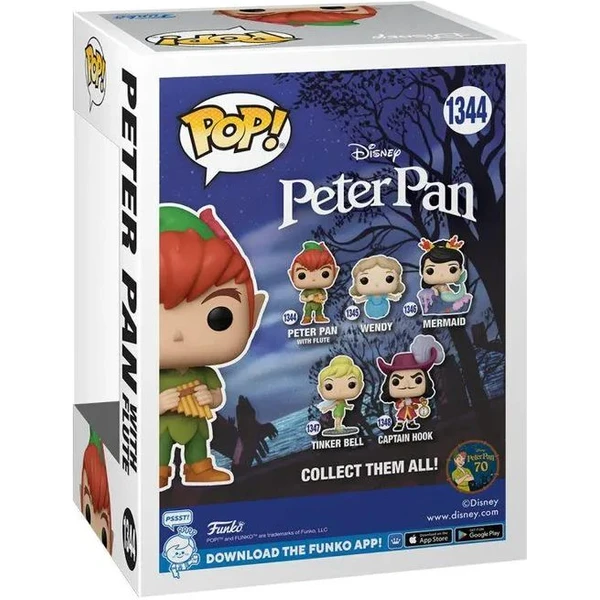 Funko POP! #1344 Disney: Peter Pan 70th - Peter Pan w/flute - Funko POP! - Obrázek 94DE000L01