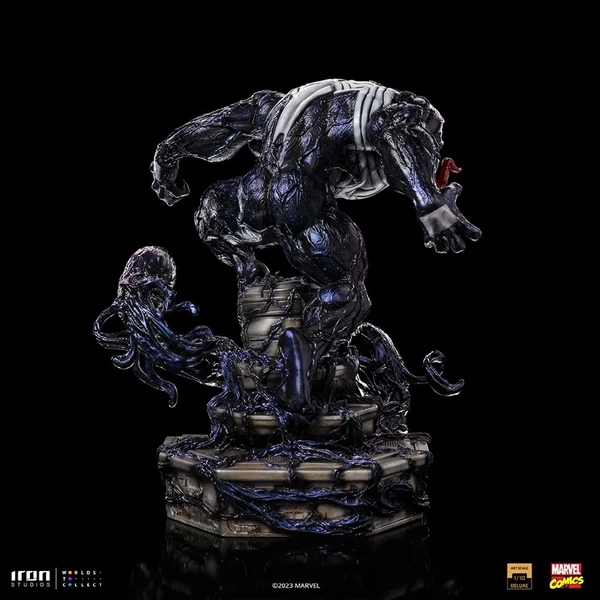 Soška Iron Studios Art Scale 1/10 Deluxe Spider-man vs Villains - Venom 25,5 cm - Sochy a sošky - Obrázek 94M7000J01