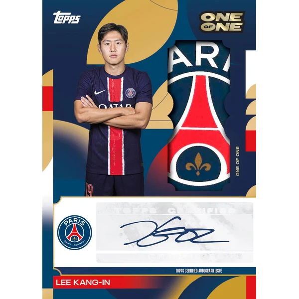 Topps fotbalové karty PSG 2024/25 Team Set - Fotbalové karty - Obrázek 94MF000J01