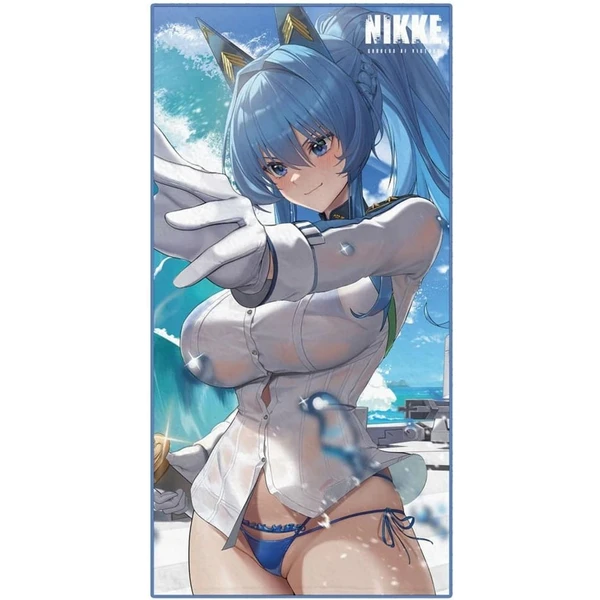 Ručník Sakami Merchandise Goddess of Victory: Nikke - Helm Ver. 02 150 x 75 cm - Ručníky a osušky - Hlavní obrázek