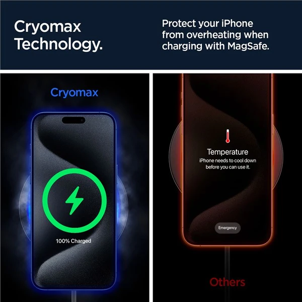 Spigen OneTap Pro 3 Cryomax Air Vent MagSafe držák do auta s chlazením, černý - Držáky - Obrázek 97700223534e4d3e9f69c6d8fbefeff3