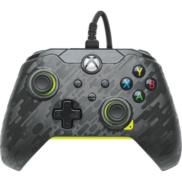 Levně PDP Wired Controller - Electric Carbon (Xbox Series)