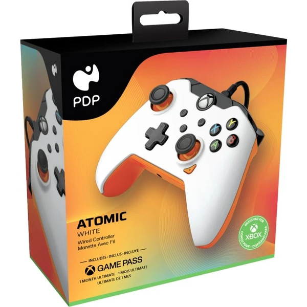 PDP Wired Controller - Atomic White (Xbox Series/Xbox one/PC) - Herní ovladače - Obrázek 99AWF00101