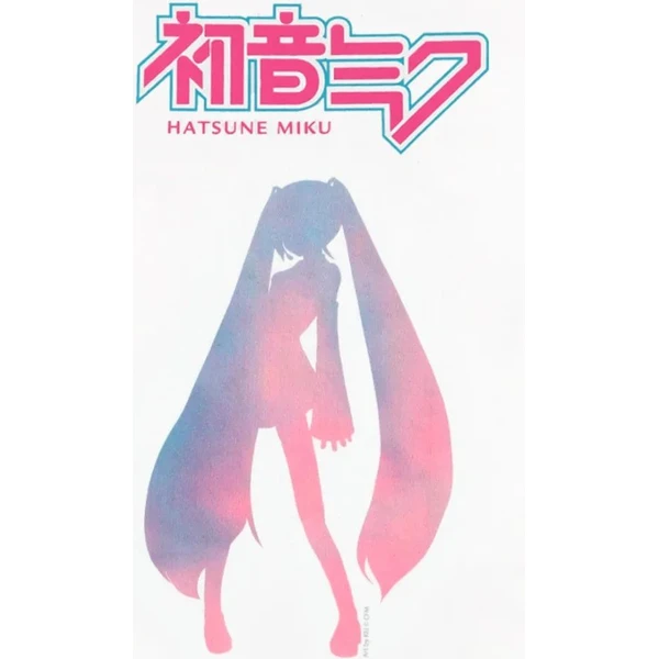 Tričko dámské Hatsune Miku - Silhoutte S - Trička - Obrázek 99PE000O01