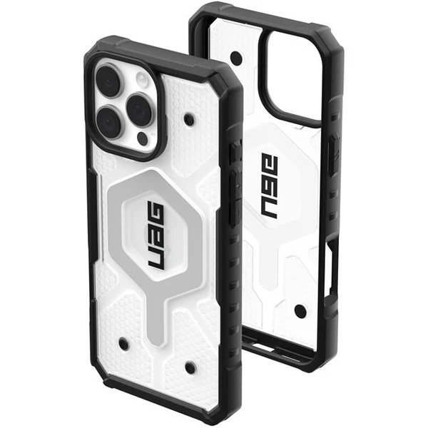 UAG Pathfinder Clear Magsafe kryt iPhone 16 Pro Max bílý - Pouzdra - Obrázek 99ed84a3461e4095a4b9c822e758039d