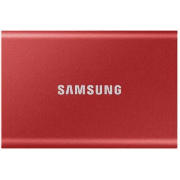 Levně Samsung Portable SSD T7 2TB červený