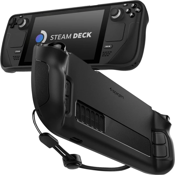 Spigen Rugged Armor ochranný kryt pro Steam Deck černý - Pouzdra - Hlavní obrázek