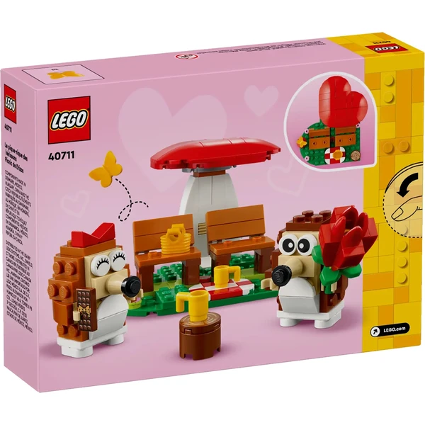 LEGO Iconic 40711 Ježčí rande s piknikem - LEGO - Obrázek 9BSE000J01