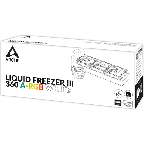 ARCTIC Liquid Freezer III - 360 A-RGB bílý - Chladiče - Obrázek 9BV4000L01