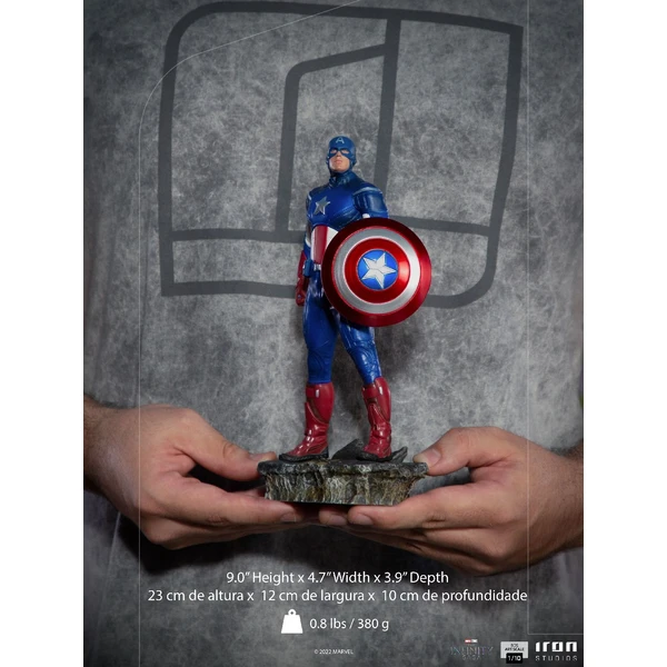 Soška Iron Studios Captain America Battle of NY - The Infinity Saga - BDS Art Scale 1/10 23 cm - Sochy a sošky - Obrázek 9HE0000L01