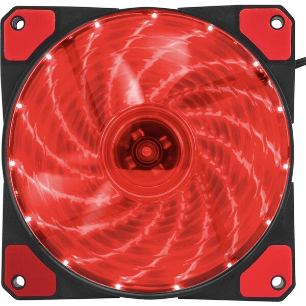 Genesis Hydrion 120 ventilátor s červeným LED podsvícením