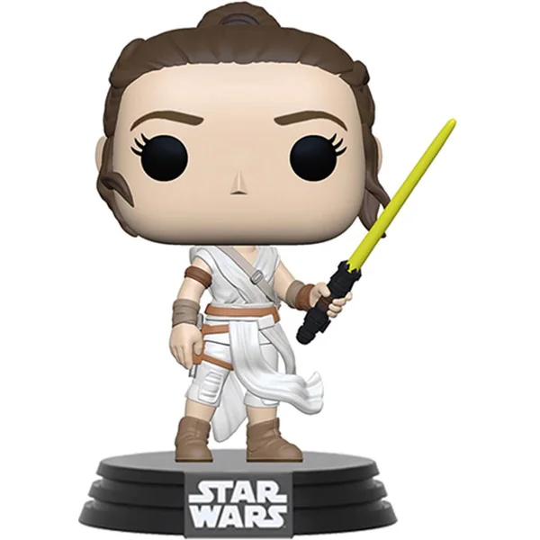 Funko POP! #432 Star Wars - Rey (Yellow Lightsaber) - Funko POP! - Obrázek 9LMNF00101