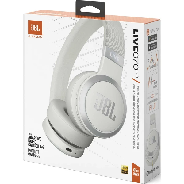 JBL Live 670NC bílá - Sluchátka - Obrázek 9N20000N01