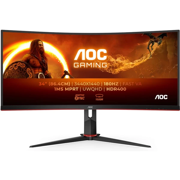 AOC CU34G2XP monitor 34' - Monitory - Hlavní obrázek