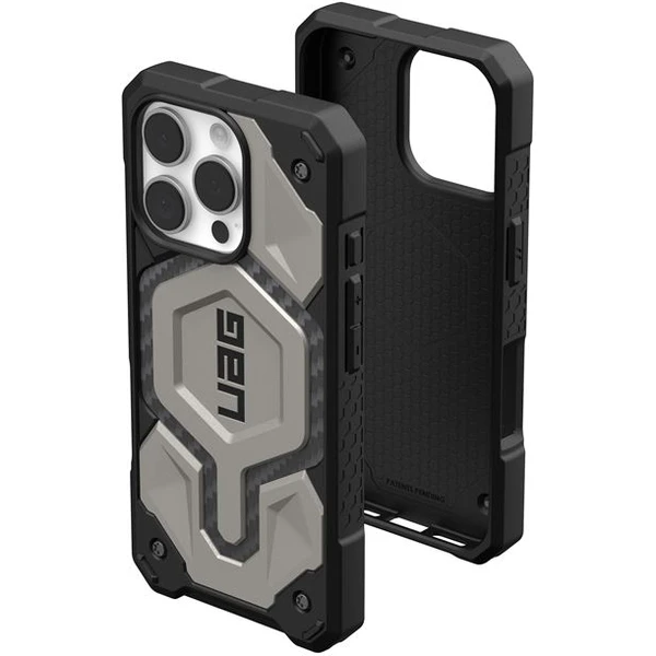 UAG Monarch Pro Magsafe kryt iPhone 16 Pro titanový - Pouzdra - Obrázek 9c314763d13440fca7ce76f426e9e8a5
