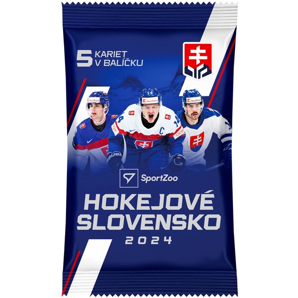 Hokejové karty SportZoo Hobby balíček Hokejové Slovensko 2024