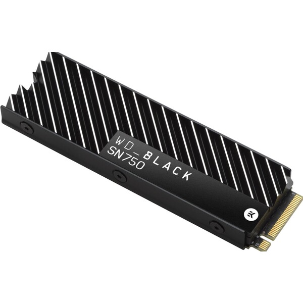 Levně WD Black SN750 SSD M.2 NVMe 2TB chladič