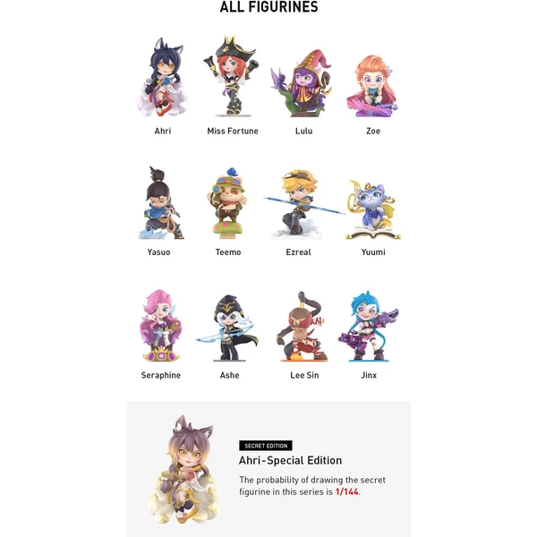 Blind box figurka Pop Mart League of Legends Classic Characters - Figurky - Obrázek A1EF000L01