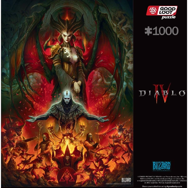 Puzzle Diablo IV Lilith Composition (1000) - Puzzle - Obrázek A3I2000P01